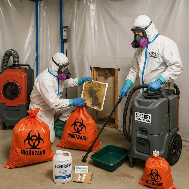 Contaminated Water Handling Protocols process in Norton, VA