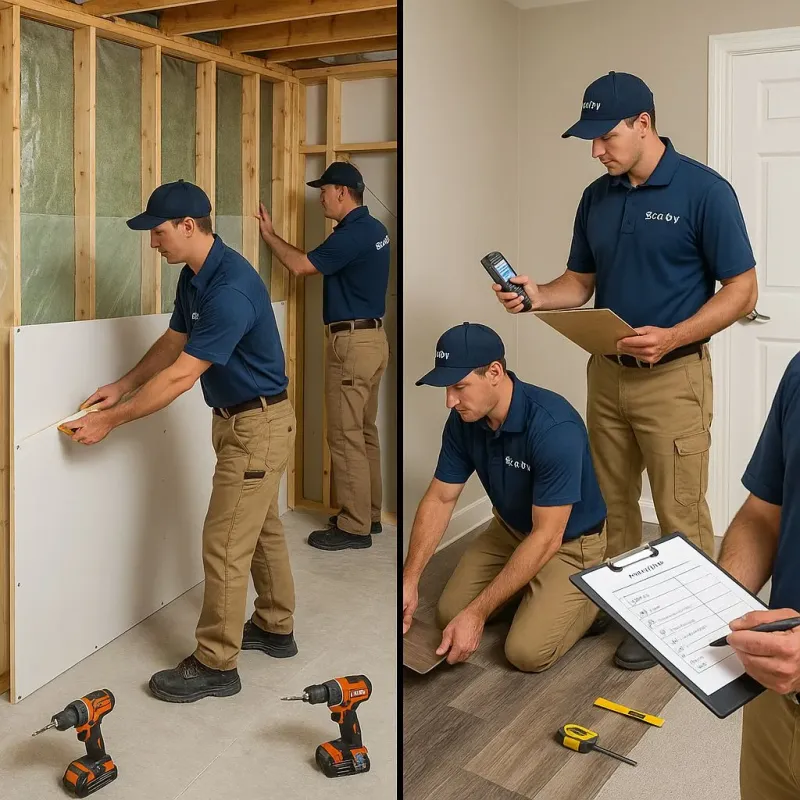 Repairs and Reconstruction process in Norton, VA